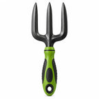 Floranza Garden Hand Fork with Green Grip Handle