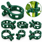 Floranza Green Plant Support Clips in Assorted Sizes