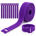 Floranza Purple Reusable Plant Ties with Tape Roll