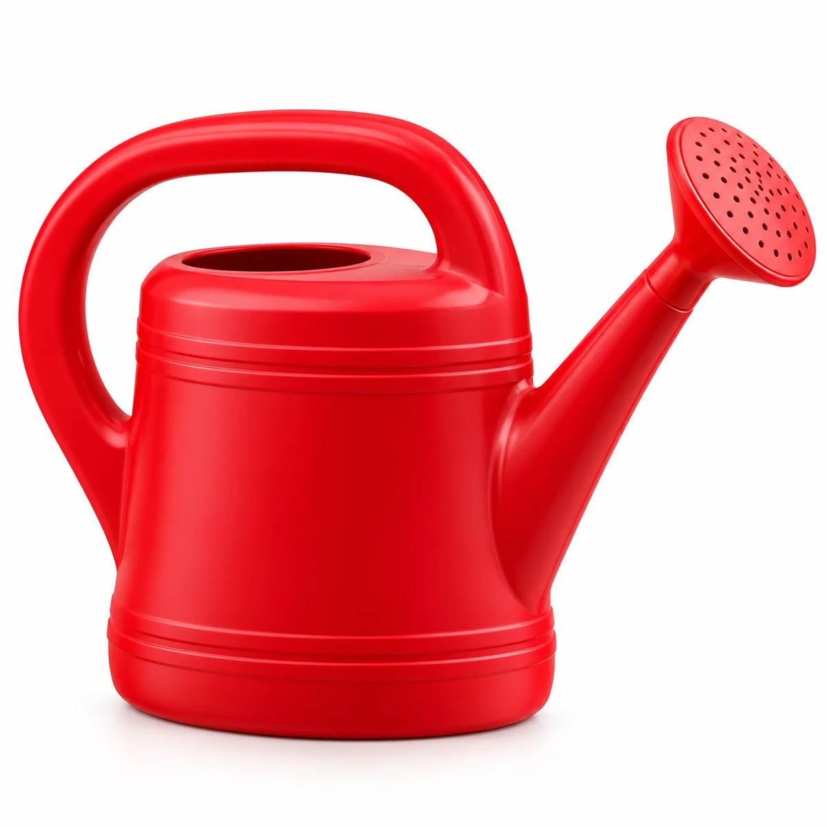 Floranza Red Garden Watering Can with Sprinkler Head