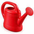 Floranza Red Garden Watering Can with Sprinkler Head